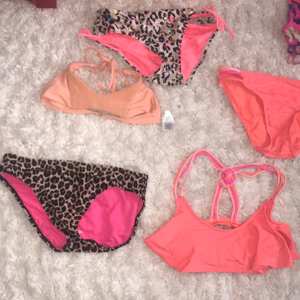 bunch of bathing suits small // medium